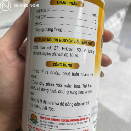 Phân Bón Siêu Lân Sữa 